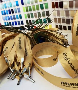 چاپ روبان بند شاپینگ بگ و روبان با چاپ فلت